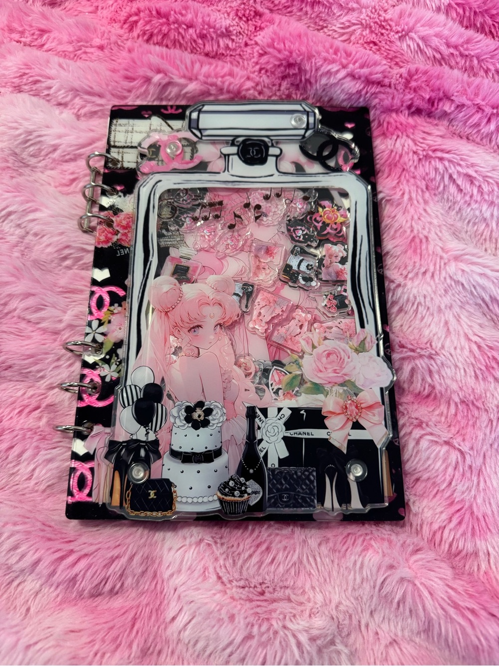 Sailor Moon Designer Shaker Notebook✨
